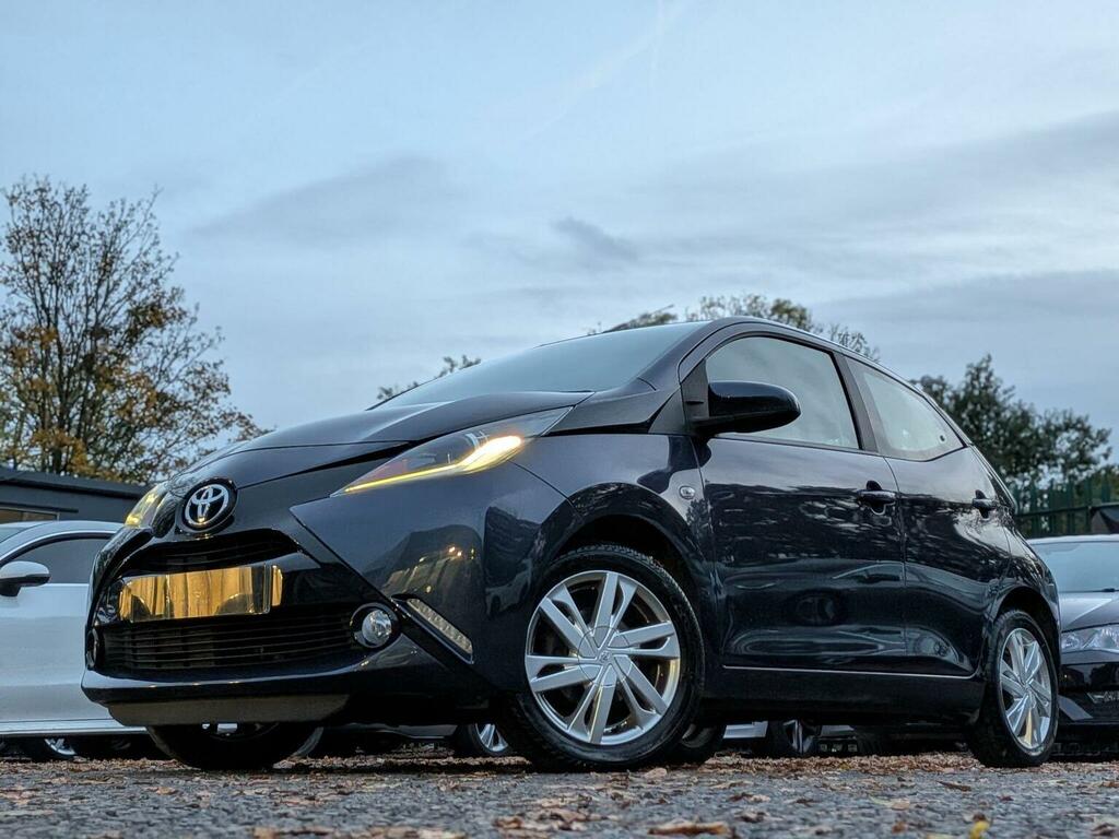 Toyota Aygo Hatchback 1.0 Vvt-i X-pression X-wave Euro 5 E FL65UKD Blue #5