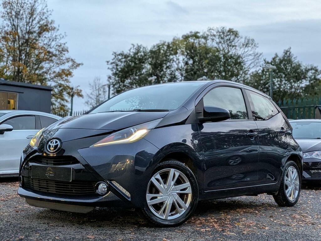 Toyota Aygo Hatchback 1.0 Vvt-i X-pression X-wave Euro 5 E FL65UKD Blue #4