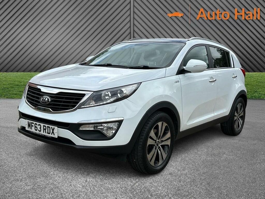 Kia Sportage 2.0 Crdi Kx-3 Awd Euro 5 2013 White #3
