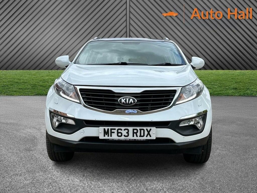 Kia Sportage 2.0 Crdi Kx-3 Awd Euro 5 2013 White #2