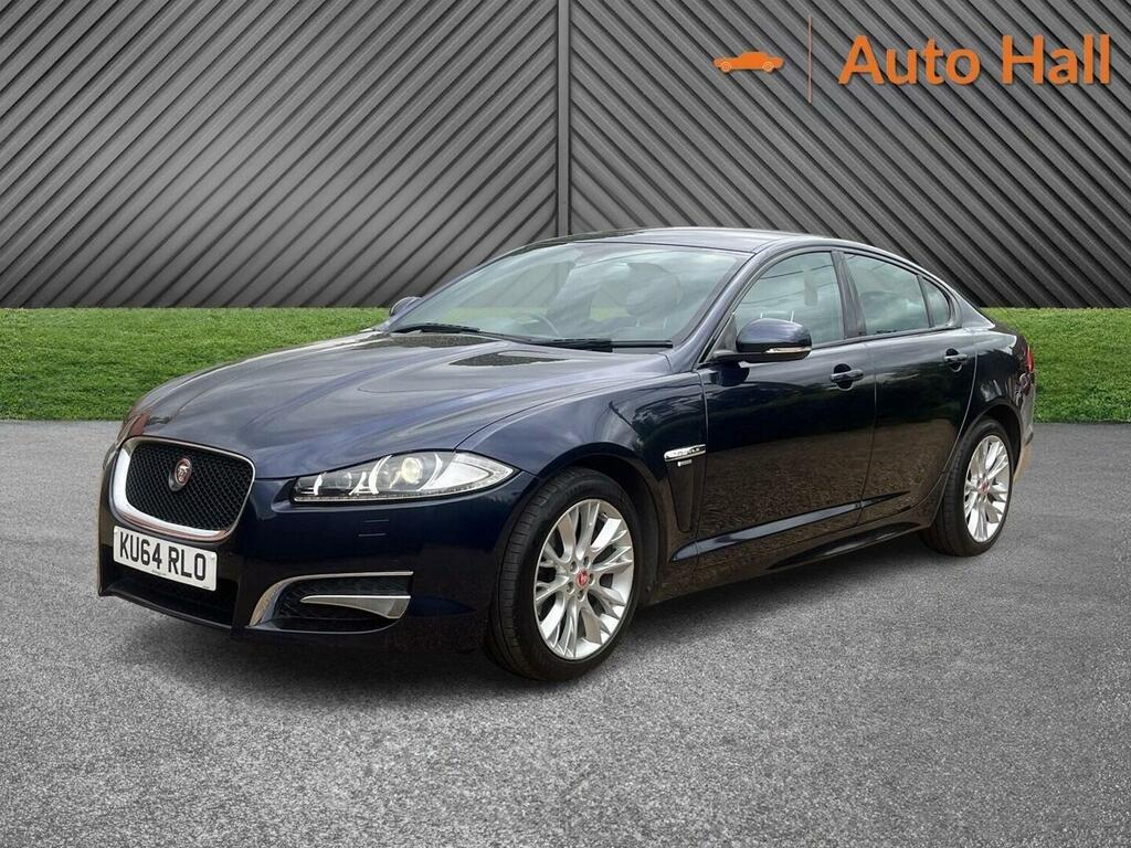 Jaguar XF 2.2D R-sport Euro 5 Ss 2014 KU64RLO Blue #3