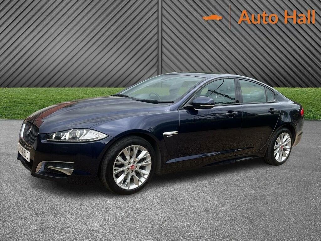 Jaguar XF 2.2D R-sport Euro 5 Ss 2014 KU64RLO Blue #5