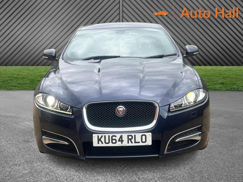 Jaguar XF 2.2D R-sport Euro 5 Ss 2014 KU64RLO Blue #2