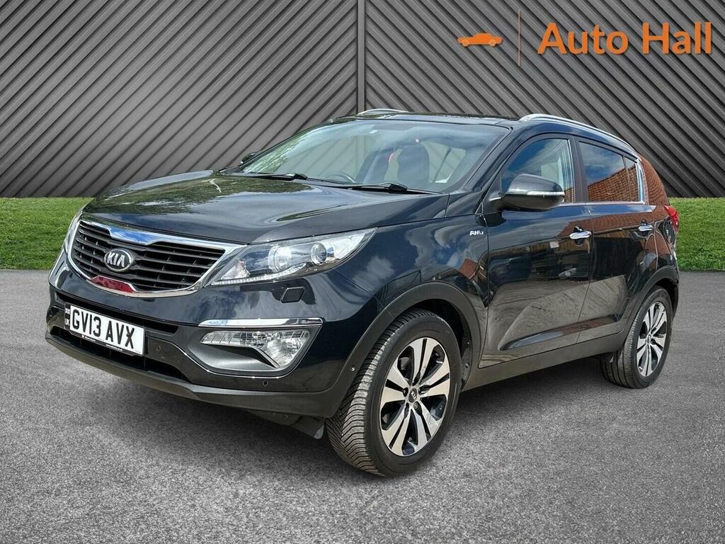 Kia Sportage 2.0 Crdi Kx-4 Awd Euro 5 2013 GV13AVX Black #3