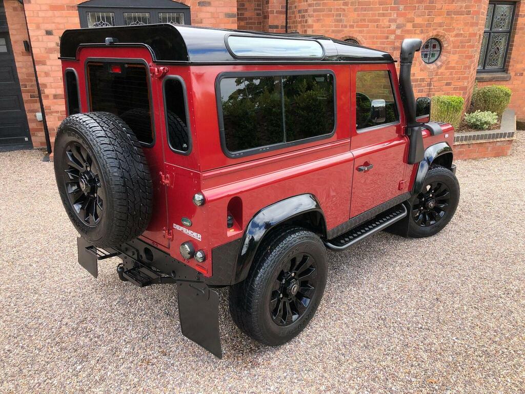 Land Rover Defender 90 Suv 2.4 Tdci Xs Station Wagon 4Wd Swb Euro 4 DU11OKR Red #5