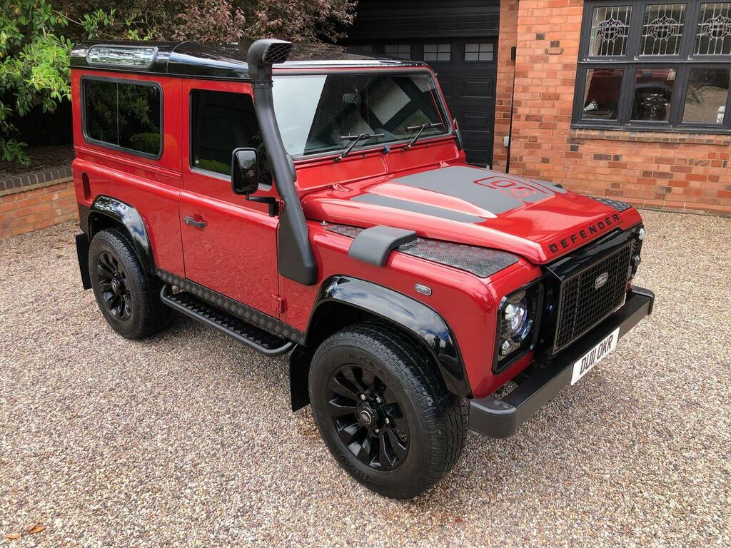Land Rover Defender 90 Suv 2.4 Tdci Xs Station Wagon 4Wd Swb Euro 4 DU11OKR Red #3