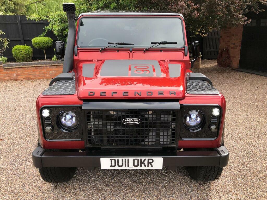 Land Rover Defender 90 Suv 2.4 Tdci Xs Station Wagon 4Wd Swb Euro 4 DU11OKR Red #2