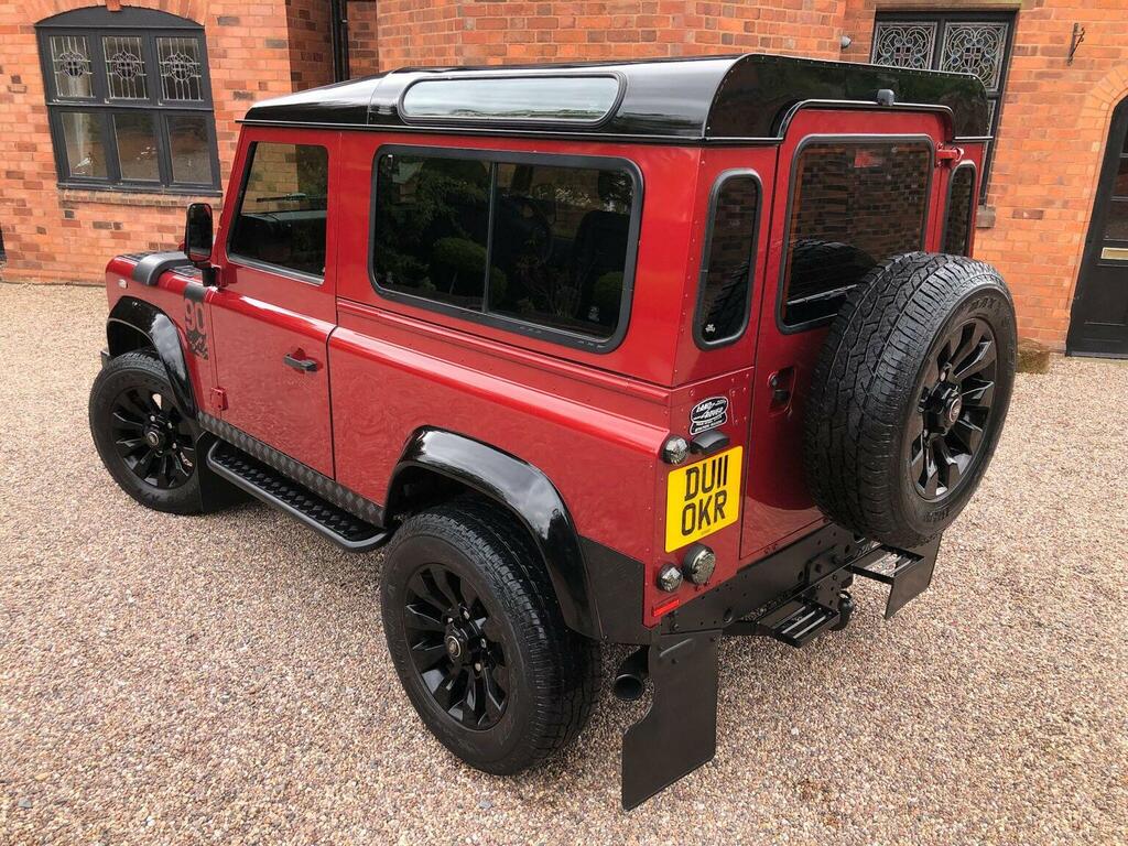 Land Rover Defender 90 Suv 2.4 Tdci Xs Station Wagon 4Wd Swb Euro 4 DU11OKR Red #4