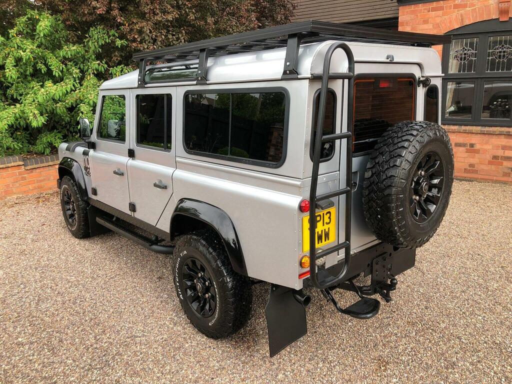 Land Rover Defender 110 Suv 2.2 Tdci County Station Wagon 4Wd Mwb Euro 5 5 SP13TWW Silver #3