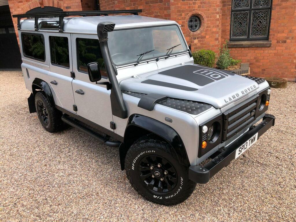 Land Rover Defender 110 Suv 2.2 Tdci County Station Wagon 4Wd Mwb Euro 5 5 SP13TWW Silver #6