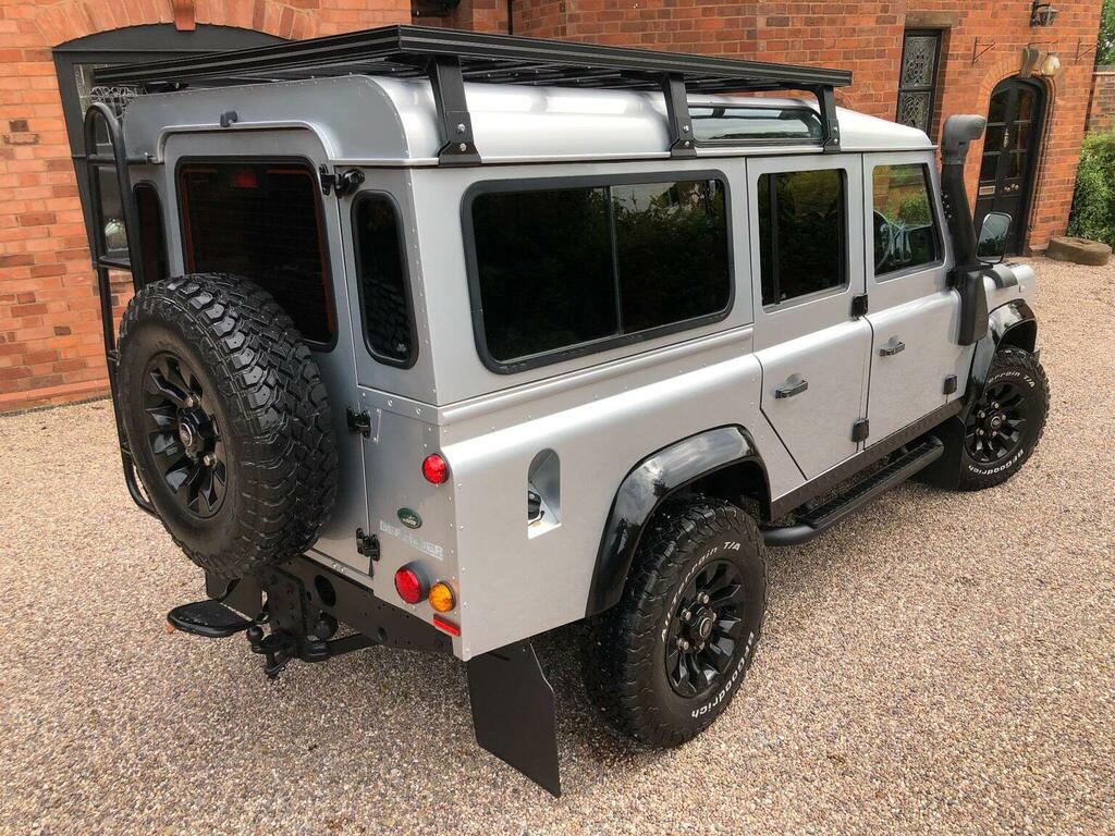 Land Rover Defender 110 Suv 2.2 Tdci County Station Wagon 4Wd Mwb Euro 5 5 SP13TWW Silver #5