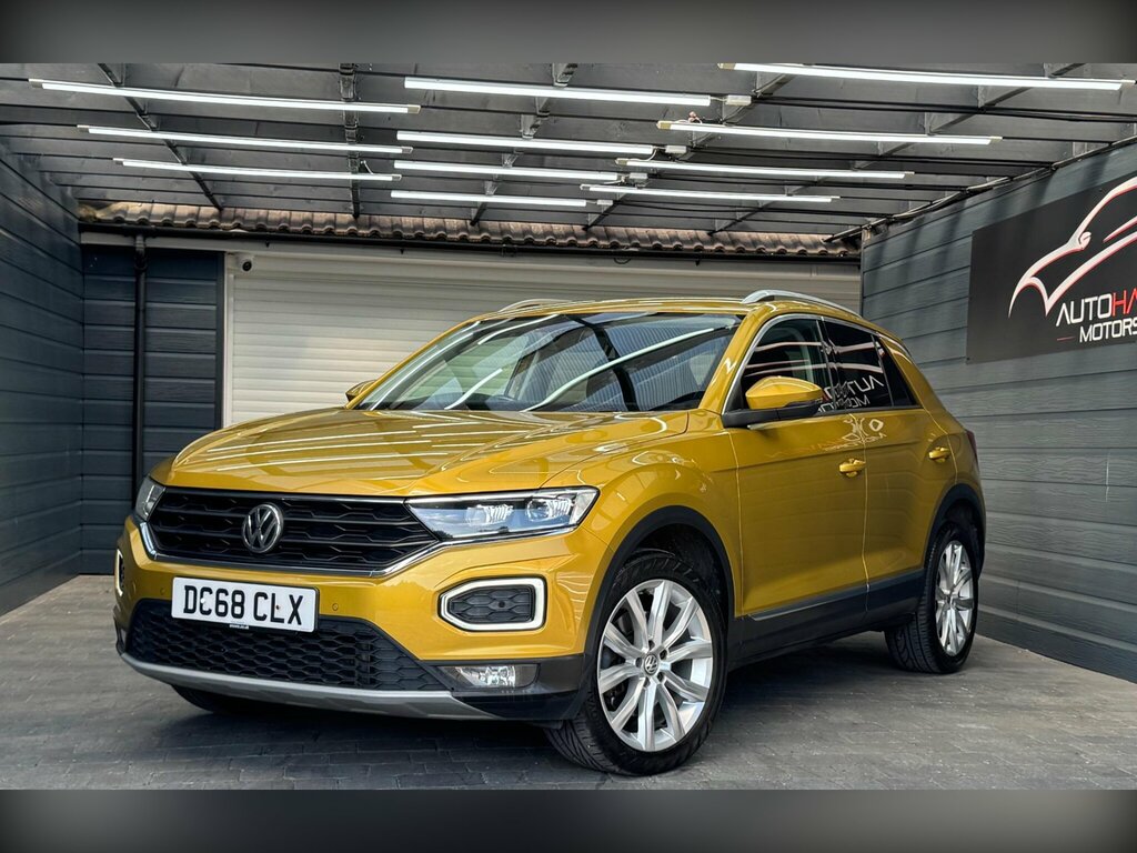 Volkswagen T-Roc 2.0 Tdi Sel 4Motion Euro 6 Ss DC68CLX Yellow #2
