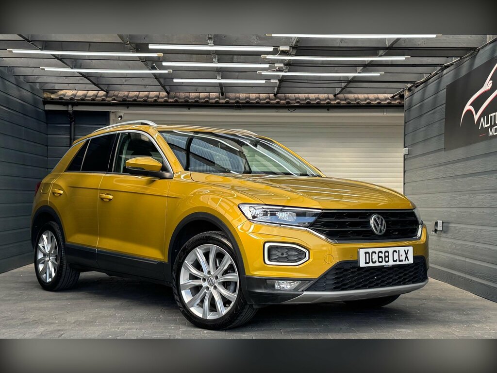 Volkswagen T-Roc 2.0 Tdi Sel 4Motion Euro 6 Ss Yellow