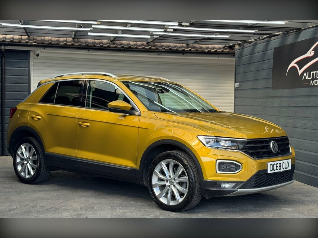 Volkswagen T-Roc 2.0 Tdi Sel 4Motion Euro 6 Ss DC68CLX Yellow #3