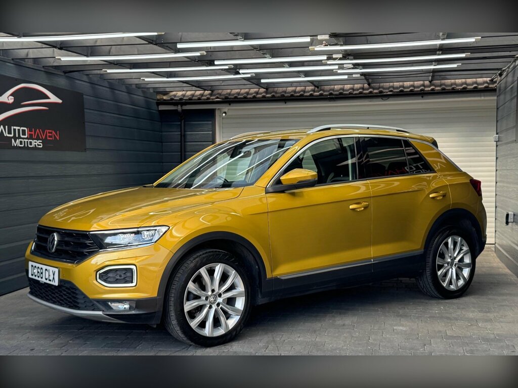 Volkswagen T-Roc 2.0 Tdi Sel 4Motion Euro 6 Ss DC68CLX Yellow #4