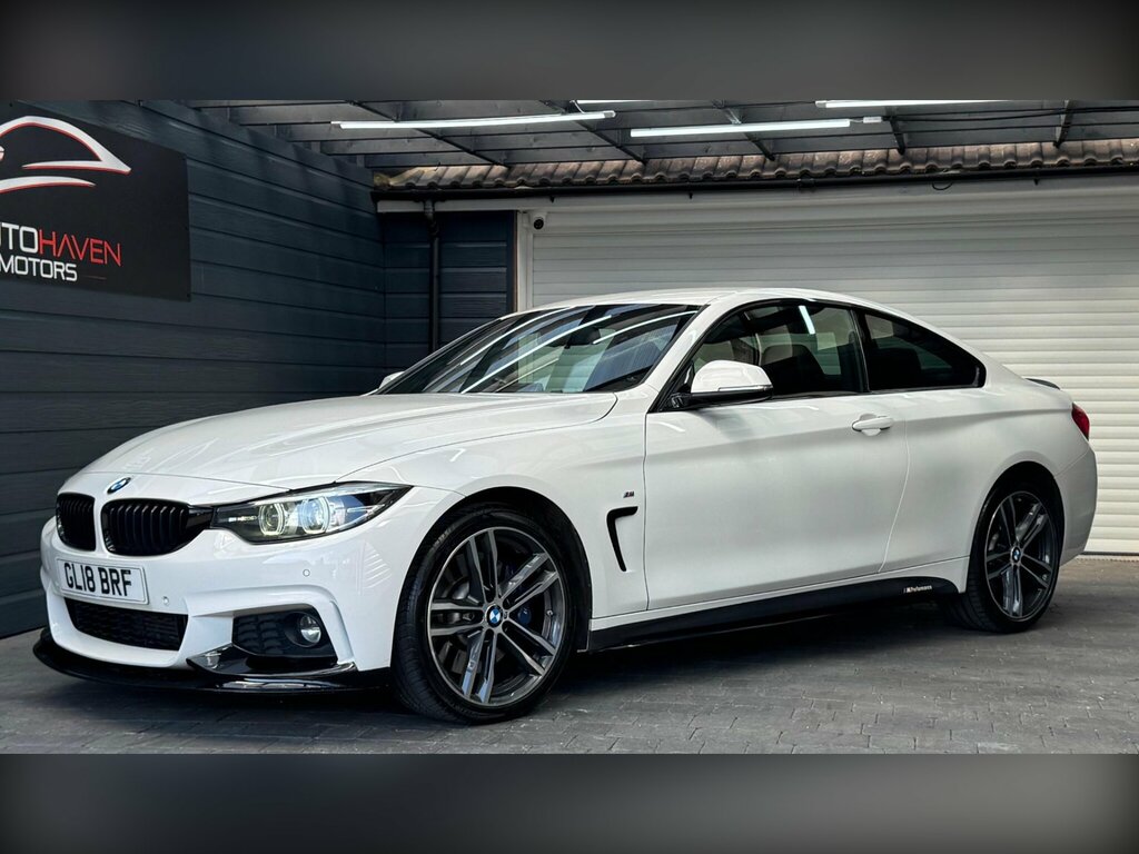 BMW 4 Series 3.0 435D M Sport Xdrive Euro 6 Ss GL18BRF White #4