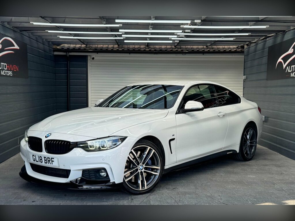 BMW 4 Series 3.0 435D M Sport Xdrive Euro 6 Ss GL18BRF White #2