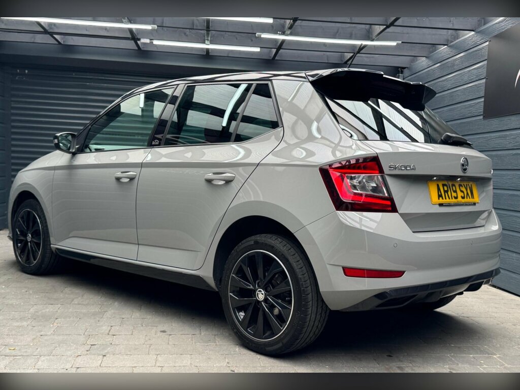 Skoda Fabia 1.0 Tsi Monte Carlo Euro 6 Ss AR19SXW Grey #4
