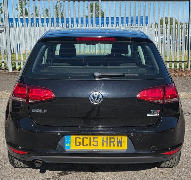 Volkswagen Golf 1.6 Tdi Bluemotion Tech GC15HRW Black #6