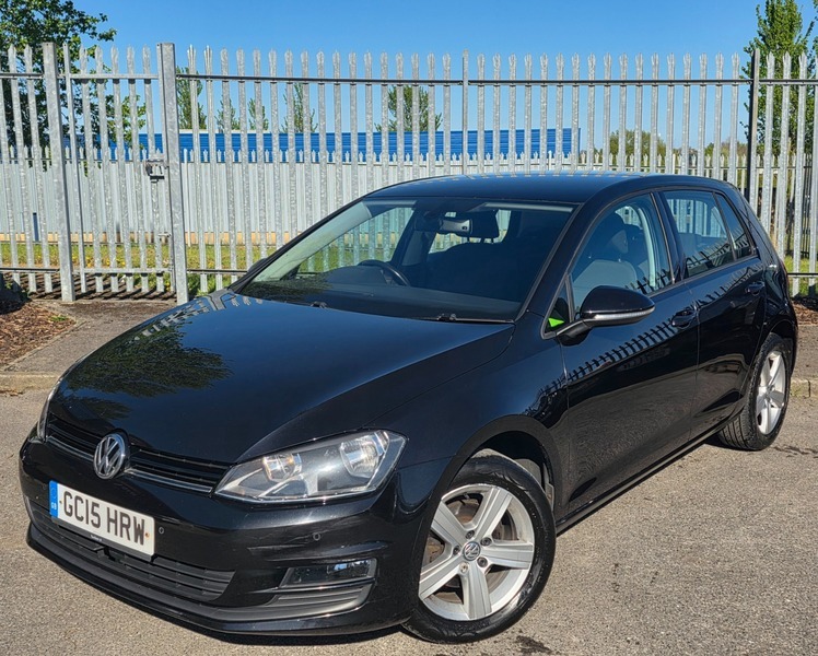Volkswagen Golf 1.6 Tdi Bluemotion Tech GC15HRW Black #2