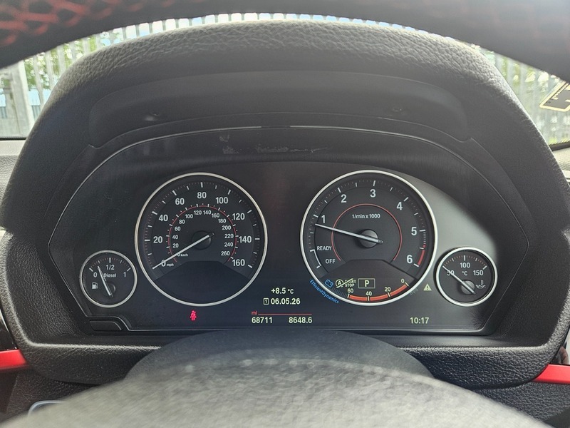 BMW 3 Series 2.0 316D Sport Touring YC17FUW White #6