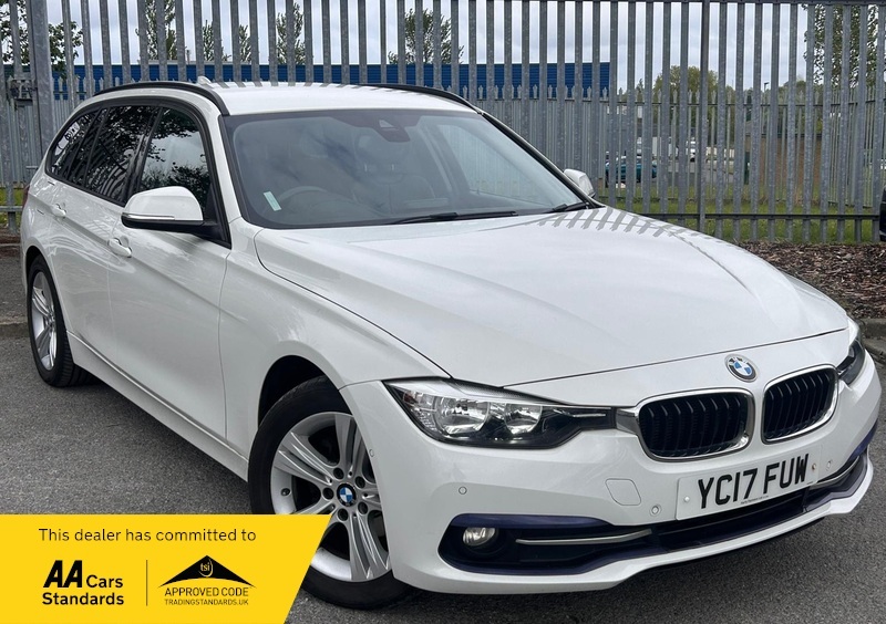 BMW 3 Series 2.0 316D Sport Touring White