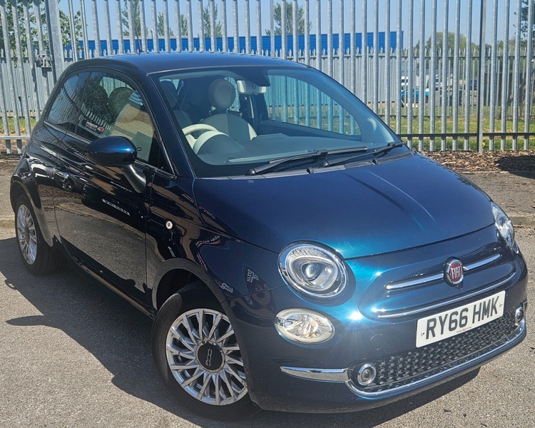 Fiat 500 1.2 Lounge Hatchback Blue