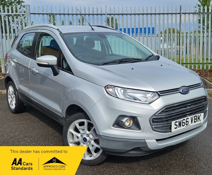Ford Ecosport 1.5 Tdci Titanium Suv Silver