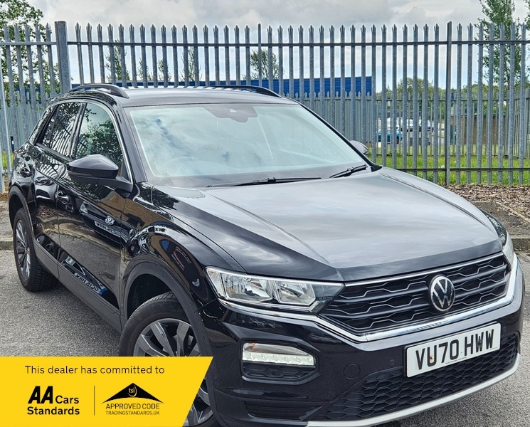 Volkswagen T-Roc 1.0 Tsi Se Suv Black