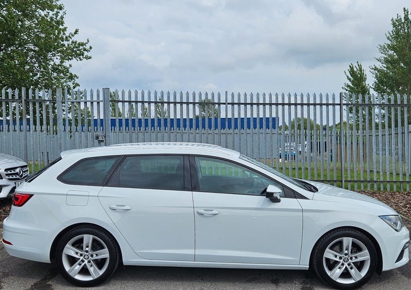 Seat Leon 1.5 Tsi Evo Fr DA19NBJ White #2