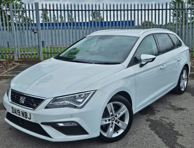 Seat Leon 1.5 Tsi Evo Fr DA19NBJ White #3