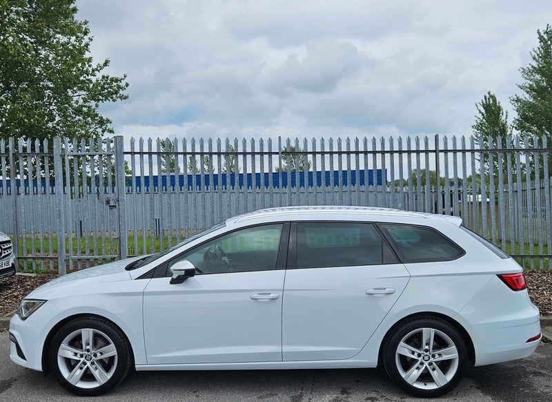 Seat Leon 1.5 Tsi Evo Fr DA19NBJ White #4