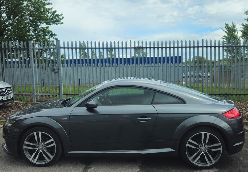 Audi TT 1.8 Tfsi S Line GJ16XLL Grey #4