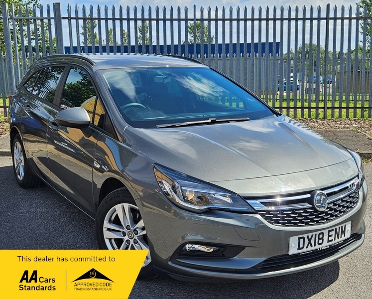 Vauxhall Astra 1.6 Cdti Ecoflex Design Grey