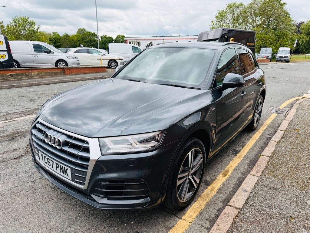 Audi Q5 S Line Tdi Quattro 4Wd YC67PNK Grey #2