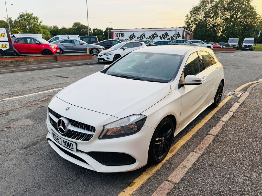 Mercedes-Benz A Class Amg Line WR67NMO White #3