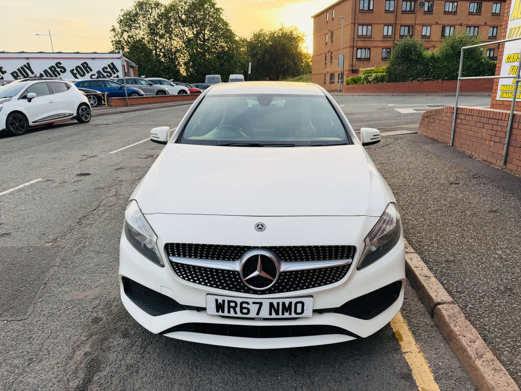 Mercedes-Benz A Class Amg Line WR67NMO White #4