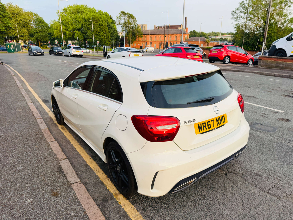 Mercedes-Benz A Class Amg Line WR67NMO White #6