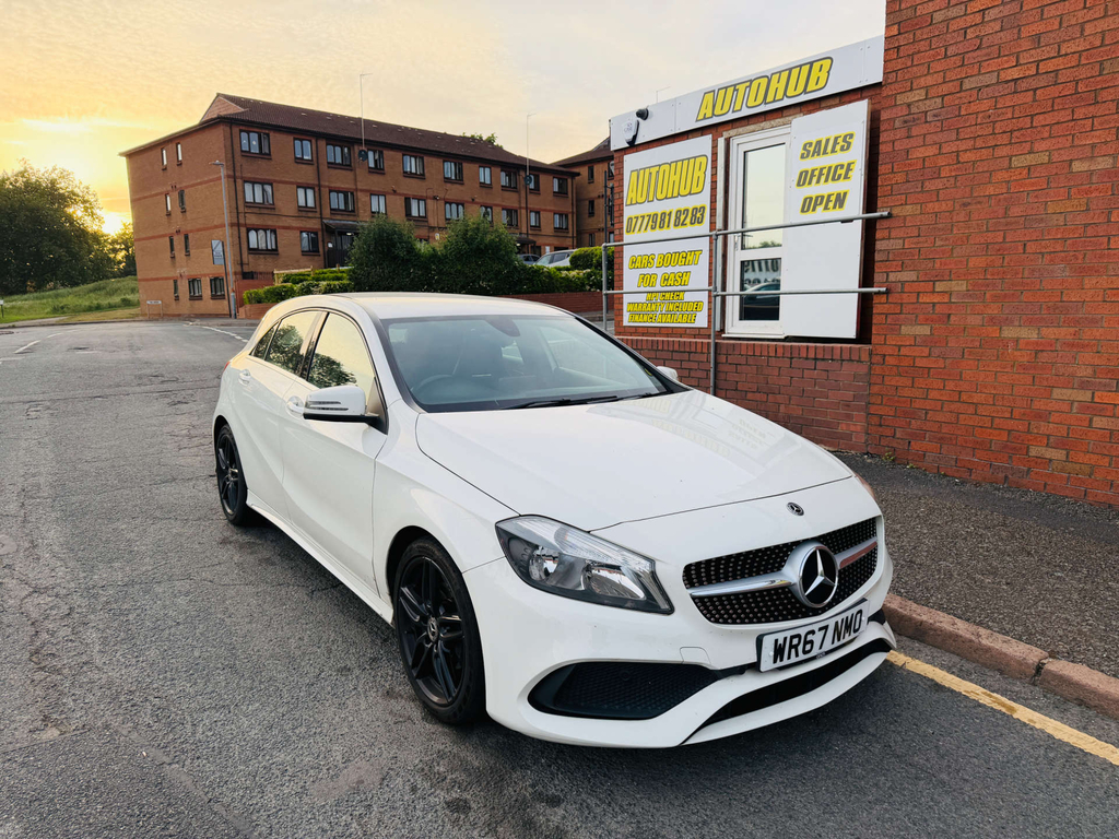 Mercedes-Benz A Class Amg Line White