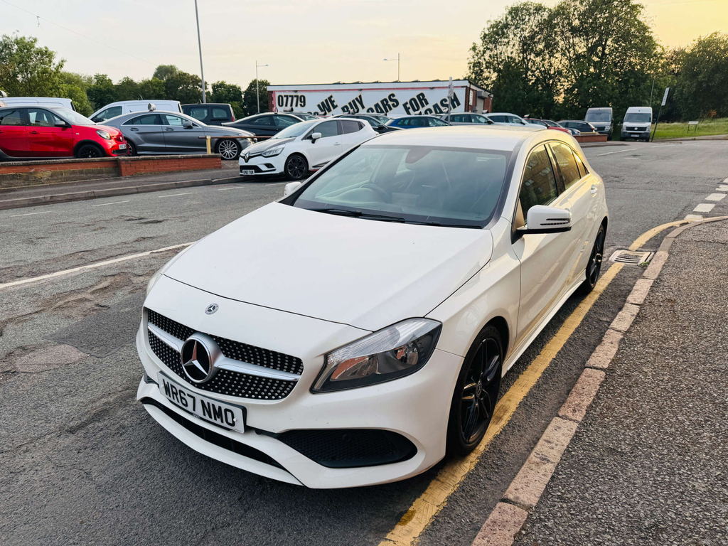Mercedes-Benz A Class Amg Line WR67NMO White #5
