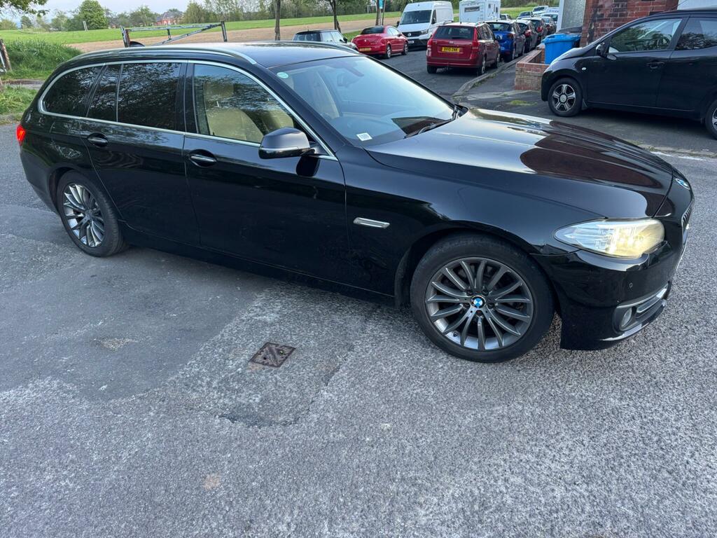 BMW 5 Series 2.0 520D Luxury Touring Euro 6 Ss CP15TNE Black #4