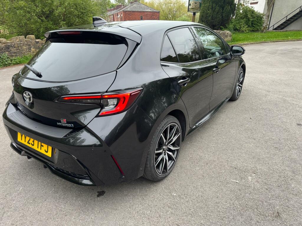 Toyota Corolla 1.8 Vvt-h Gr Sport Cvt Euro 6 Ss YY23TFJ Black #3