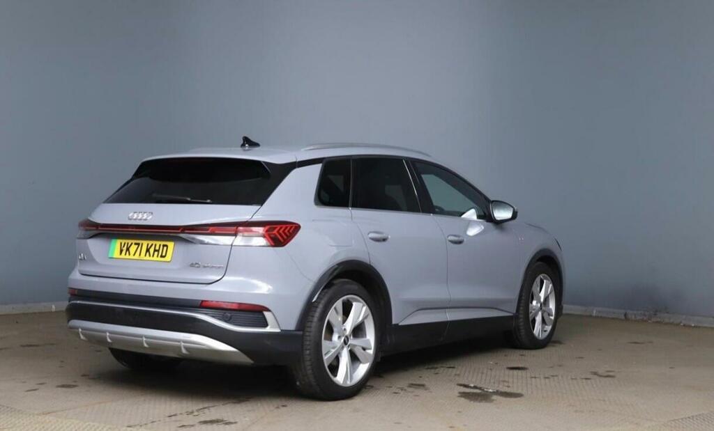 Audi Q4 E Tron 40 S Line 82Kwh VK71KHD Grey #3