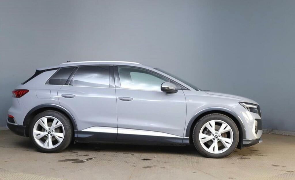 Audi Q4 E Tron 40 S Line 82Kwh VK71KHD Grey #5