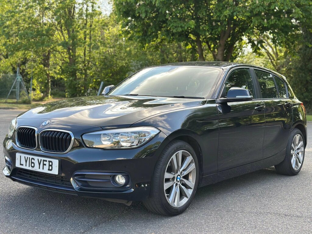 BMW 1 Series 1.5 118I Sport Euro 6 Ss LY16YFB Black #2