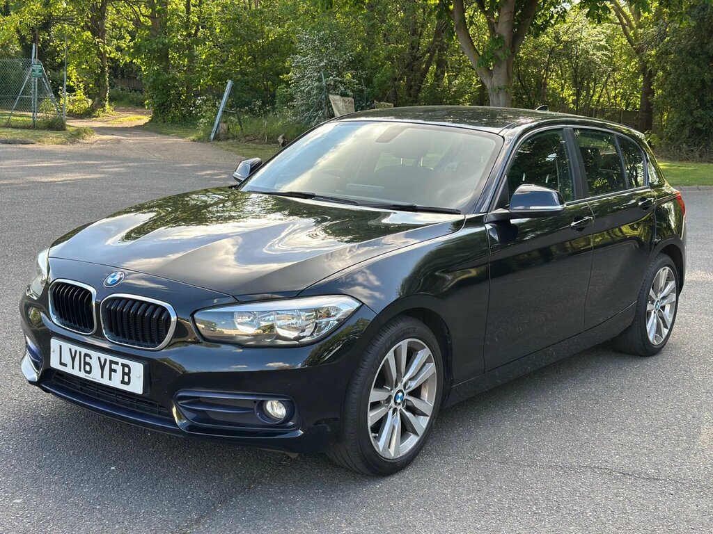 BMW 1 Series 1.5 118I Sport Euro 6 Ss LY16YFB Black #3