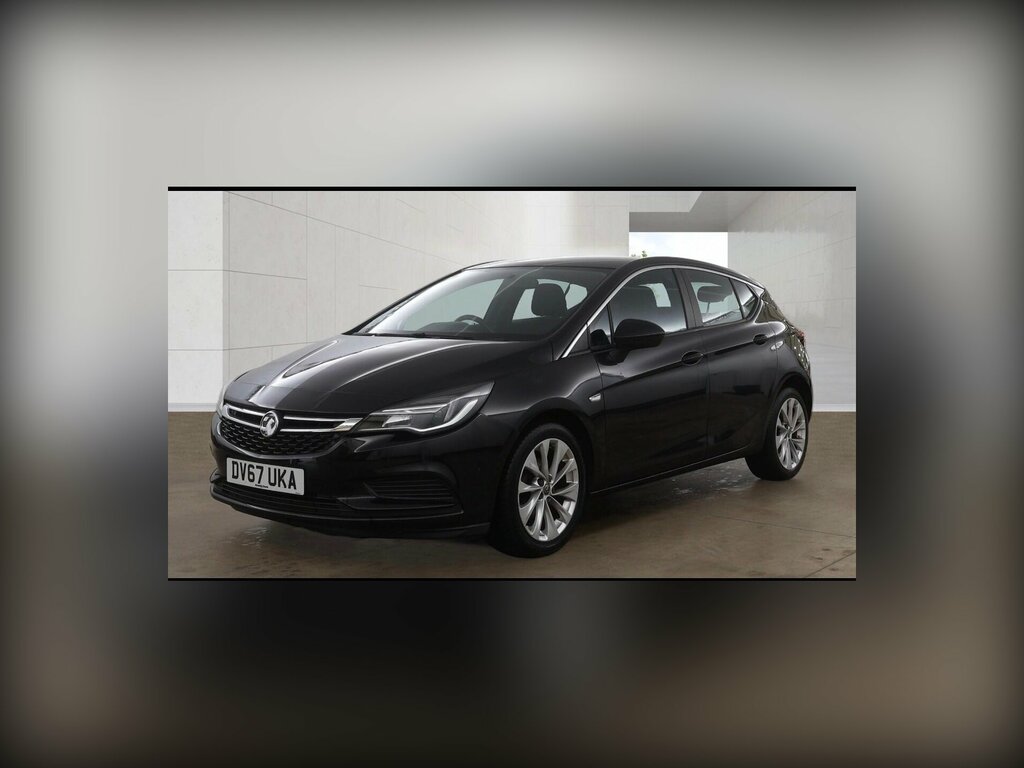 Vauxhall Astra 1.4I Tech Line Nav Euro 6 DV67UKA Black #2