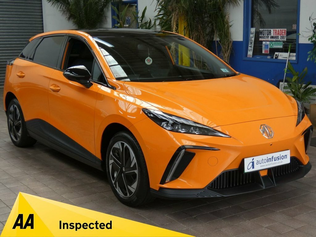 MG MG4 Hatchback Orange