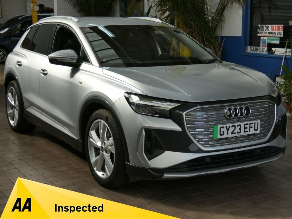 Audi Q4 E Tron Suv Silver