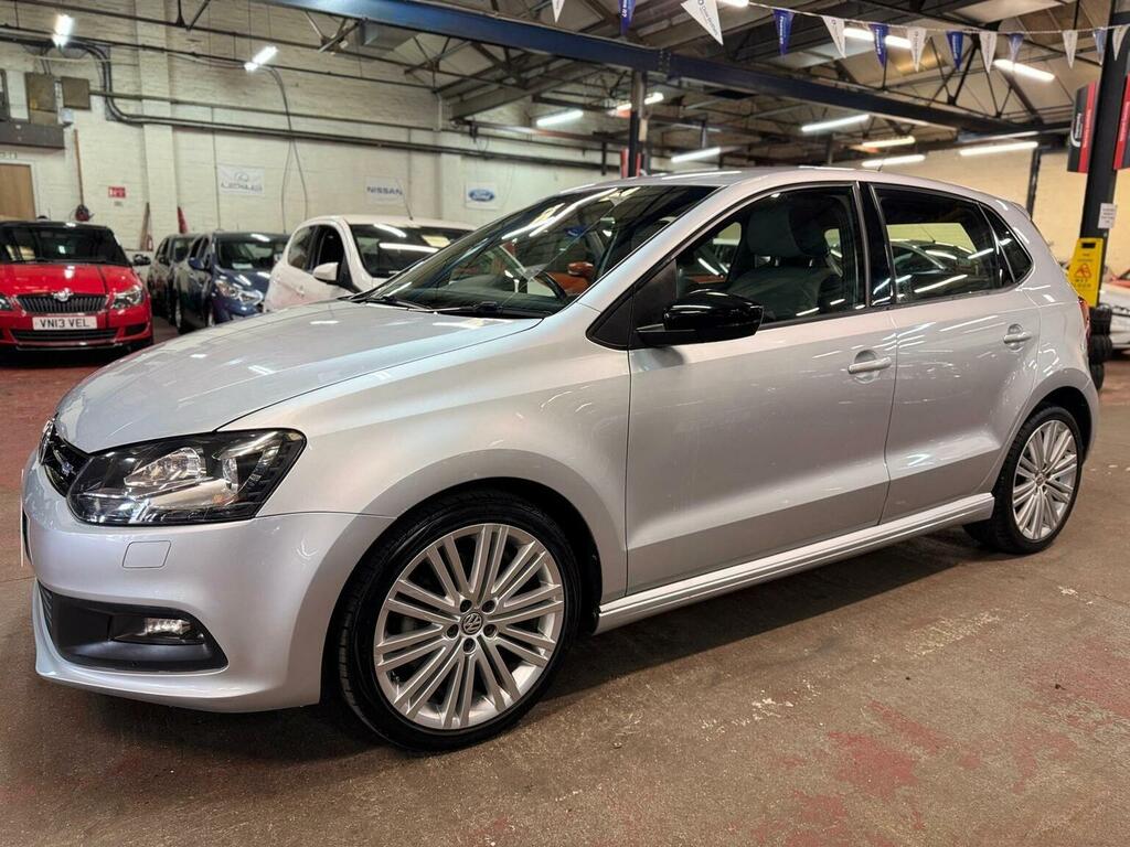 Volkswagen Polo 1.4 Tsi Bluemotion Tech Act Bluegt Dsg Euro 6 Ss Silver #3